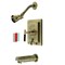Kingston Brass Single-Handle Tub and Shower Faucet, Antique Brass KB86530CKL - alternate 1
